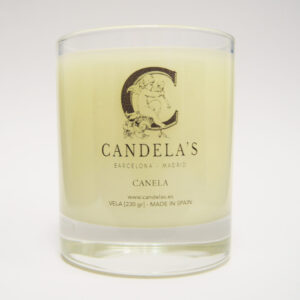 vela aromática olor a canela