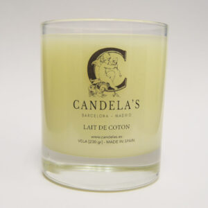 vela aromática olor a Lait De Coton
