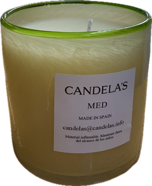 Vela aromática olor a med personalizada. - Imagen 2