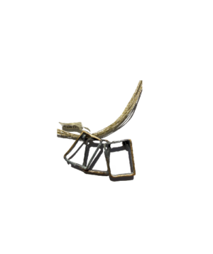 Collar geométrico Fili Plaza – Diseño contemporáneo en plata y baño dorado