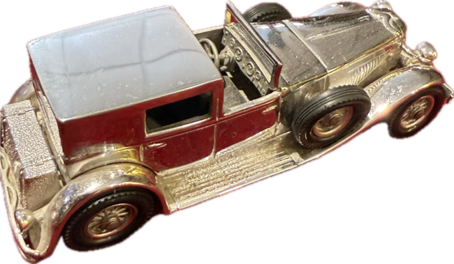 Réplica de Colección Coche Clásico Duesenberg en Plata de Ley 925 – Manufactura Spaliú - Imagen 8