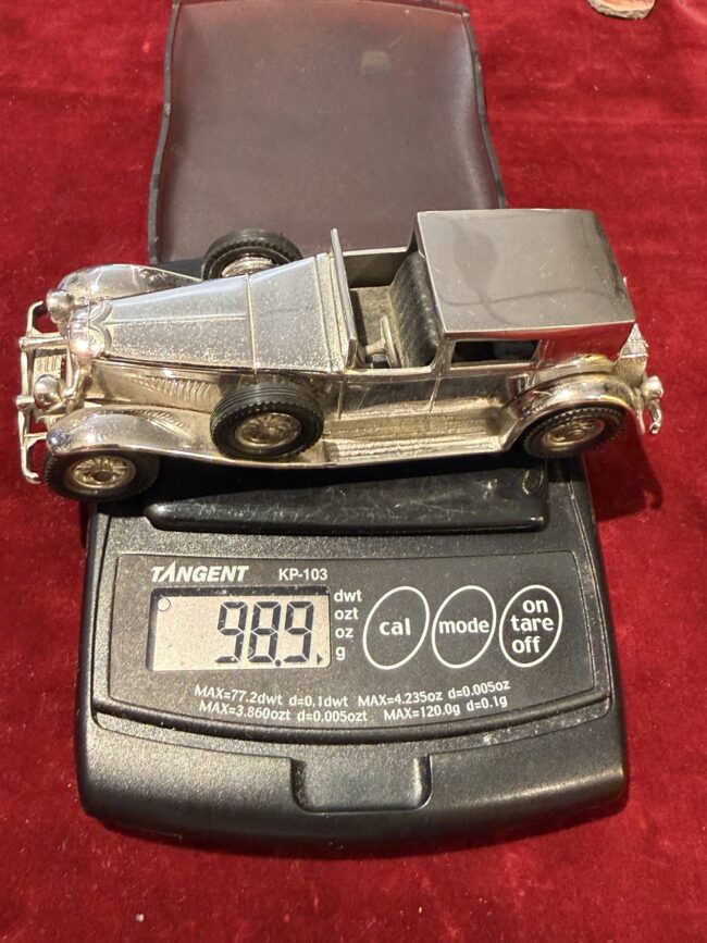 Réplica de Colección Coche Clásico Duesenberg en Plata de Ley 925 – Manufactura Spaliú - Imagen 2
