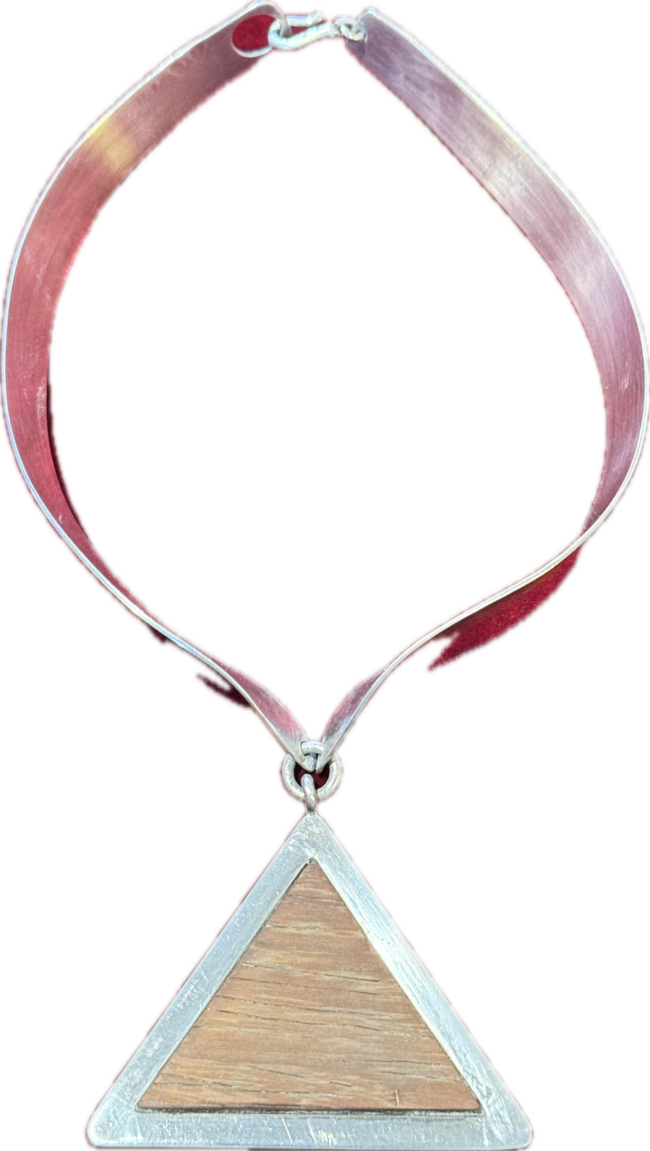 Gargantilla vintage de plata de ley, diseñada por Puig Doria - Imagen 6